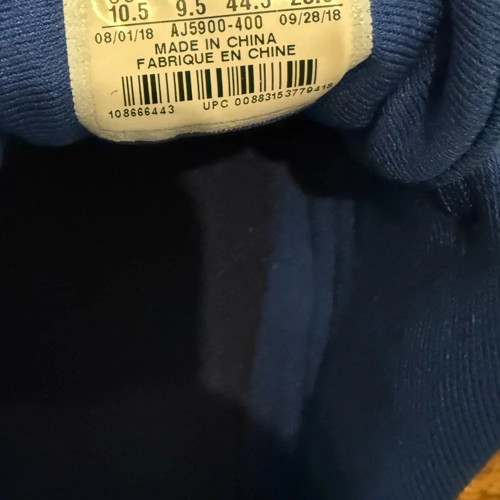 Nike Flex Men's Blue Athletic Shoes - Picture 2 of 3